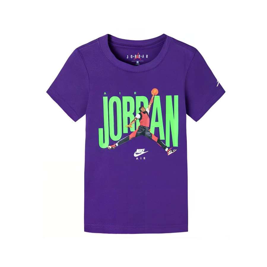 Jordan Jordan T Shirt Morning Glory Purple Teenagers