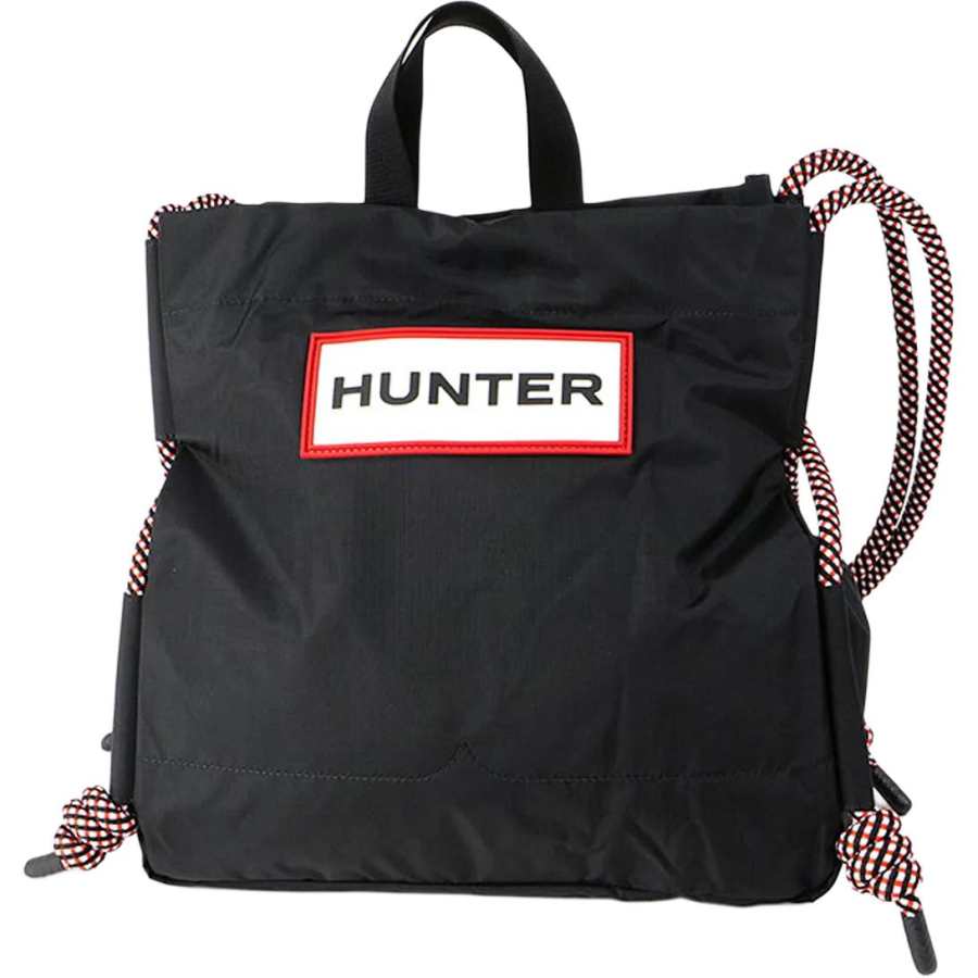HUNTER 17.85L Tote Bag, Shopping Bag, Shoulder Bag, Crossbody Bag, Handbag Recycled Nylon Black Unisex
