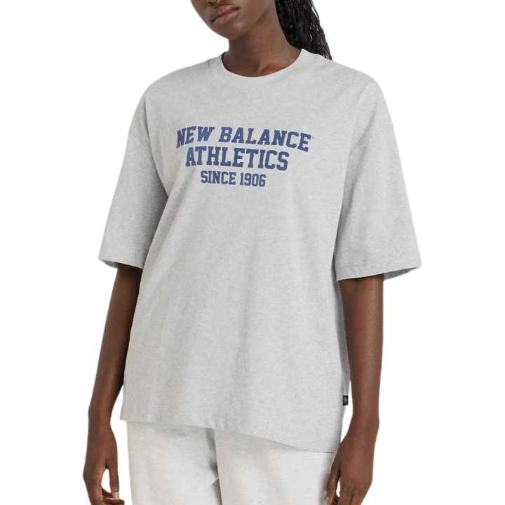 New Balance New Balance Athletics Varsity Drop Shoulder Sleeve T Shirt Women's