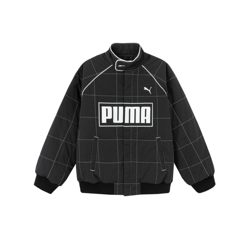 PUMA PUMA Unisex Down Jackets Stand Collar Moderate Short