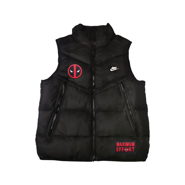 Nike Nike Down Vests Unisex Black Stand Collar Moderate Other