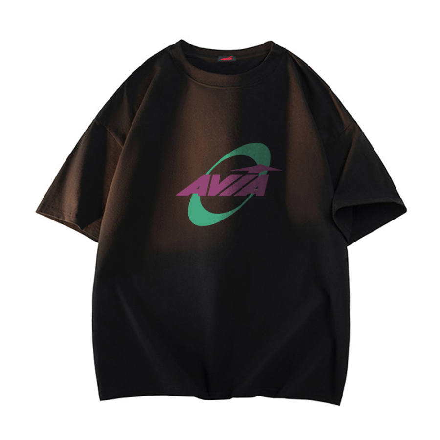 AVIA T Shirts Unisex Crew Neck Thin Straight Fit