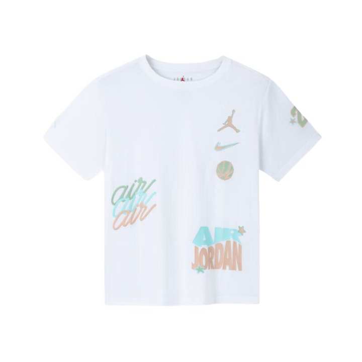 Jordan Jordan Kids T Shirts Crew Neck Moderate