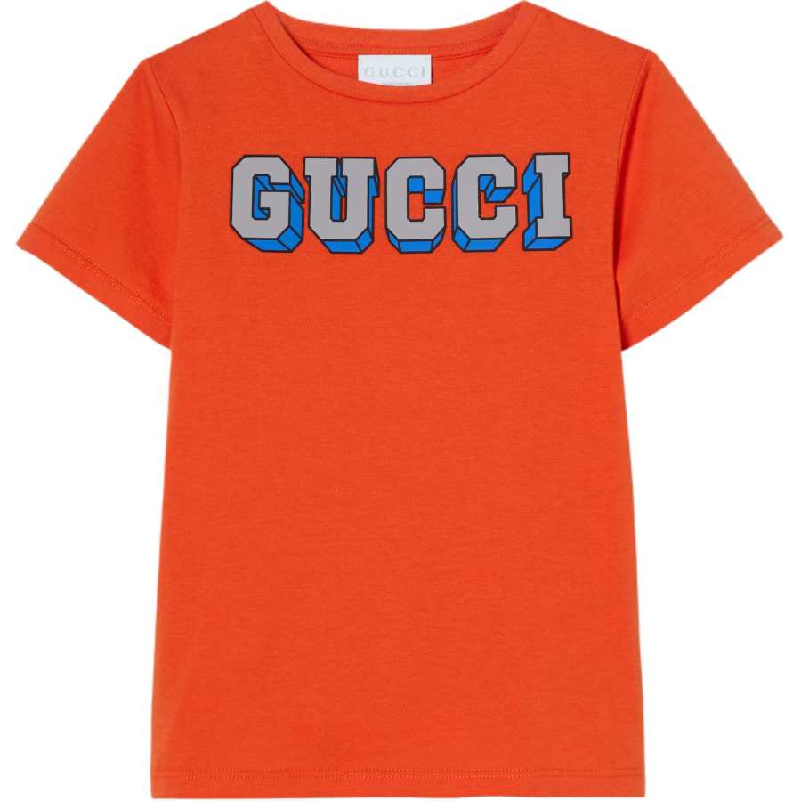 GUCCI Kids T Shirts Crew Neck Moderate