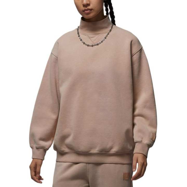 Jordan Jordan Sweatshirts Women's Khaki Turtleneck Moderate
