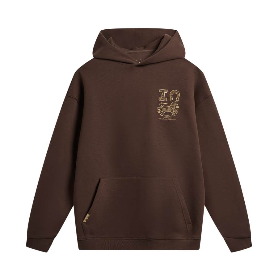 Li-Ning Li Ning Sports Life Collection Sweatshirt Unisex Hazelnut Chocolate Brown