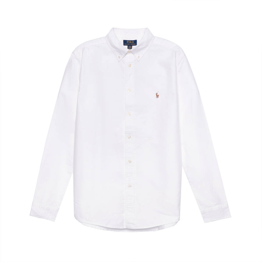 Polo Ralph Lauren Shirt SS23 White Kids'