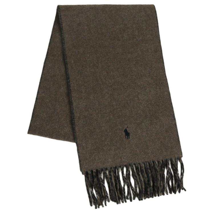 Polo Ralph Lauren Knit Scarves Unisex Dark Brown
