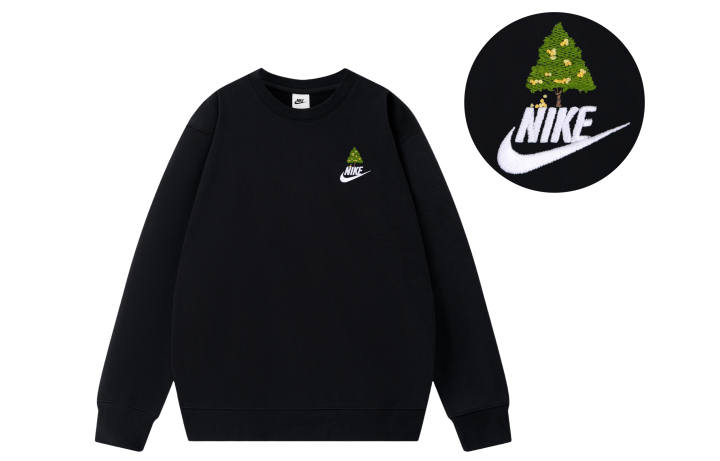 Nike Nike Sweatshirts Unisex Black Crew Neck Moderate Regular