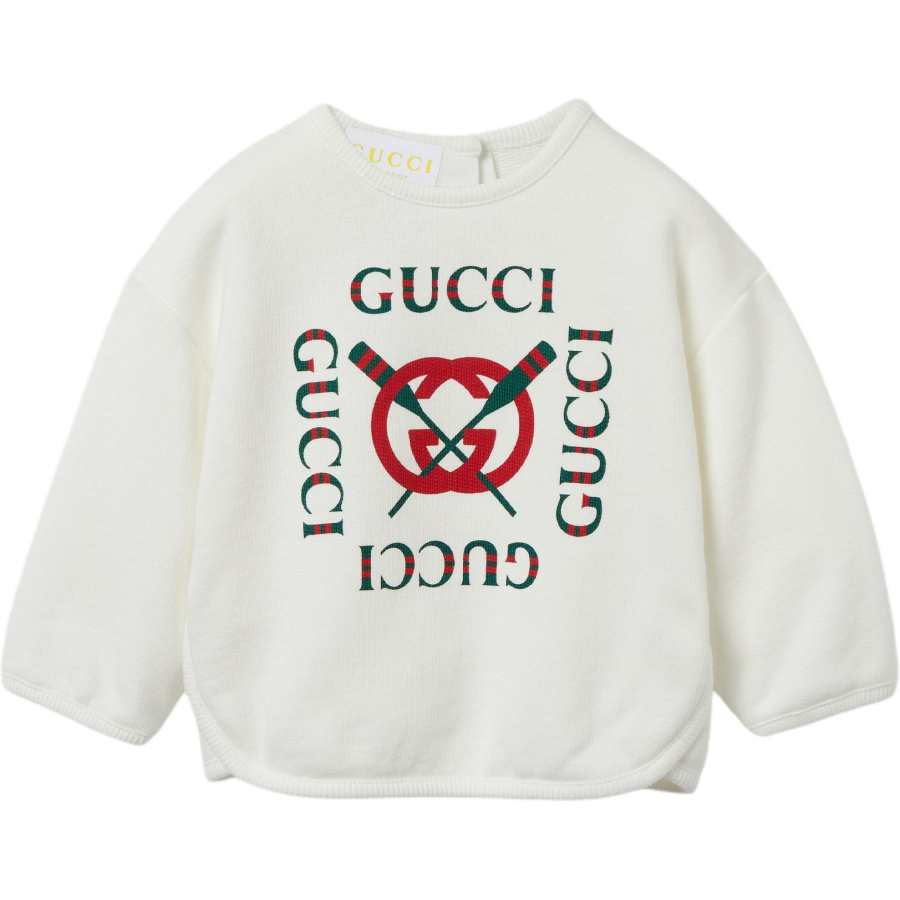 GUCCI Sweatshirt White Infant And Toddler