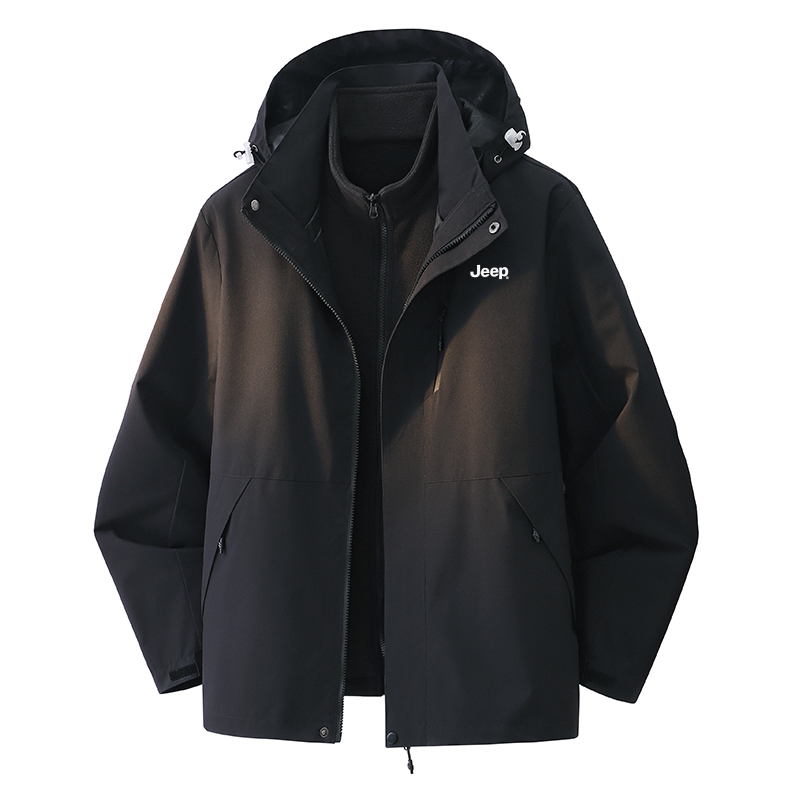 Jeep Jeep Jackets Unisex Hooded Thickened Workwear