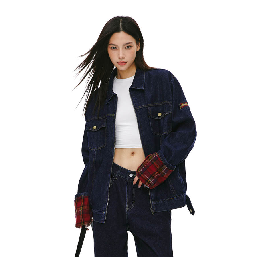 NEVER RULE NEVER RULE Jackets Unisex Blue Lapel Moderate Other