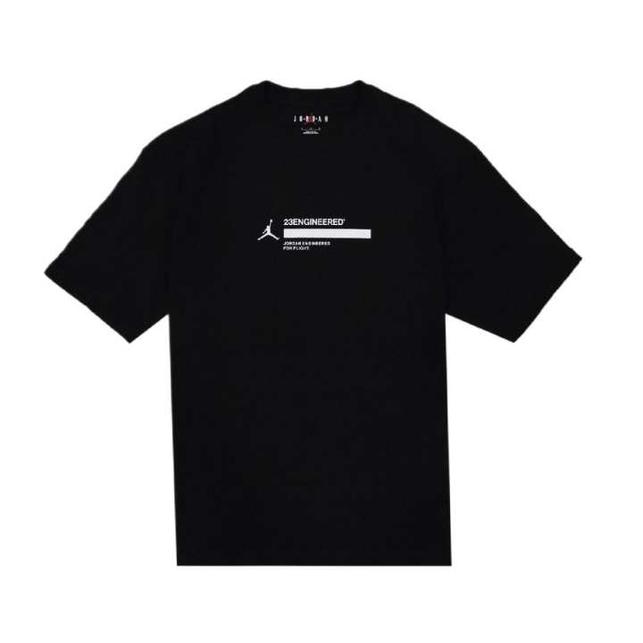 Nike Nike T Shirts Men's Black Crew Neck Moderate Straight Fit