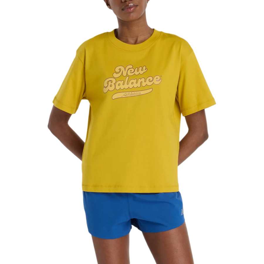 New Balance New Balance Drop Shoulder Sleeve T Shirt Women's