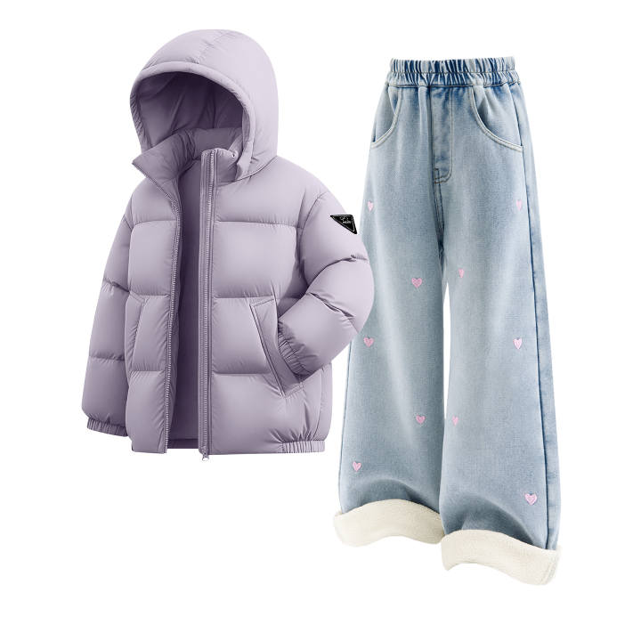 Disney Disney Kids Casual Sportswear Hooded Thickened