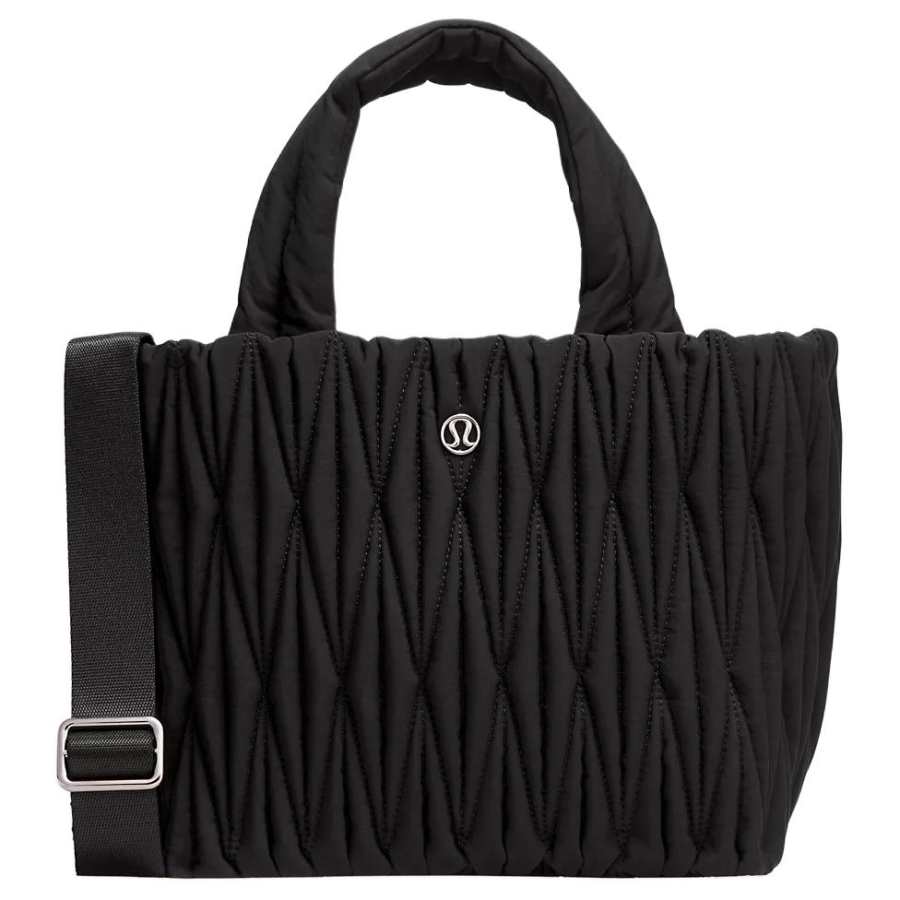 Lululemon Nylon With Polyester Crossbody Handbag Regular Women's Black
