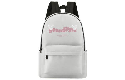 Soundbyte Polyester Backpack Laptop Bag Regular Unisex White