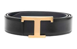TOD'S 【Previous Season】logo-buckle leather belt