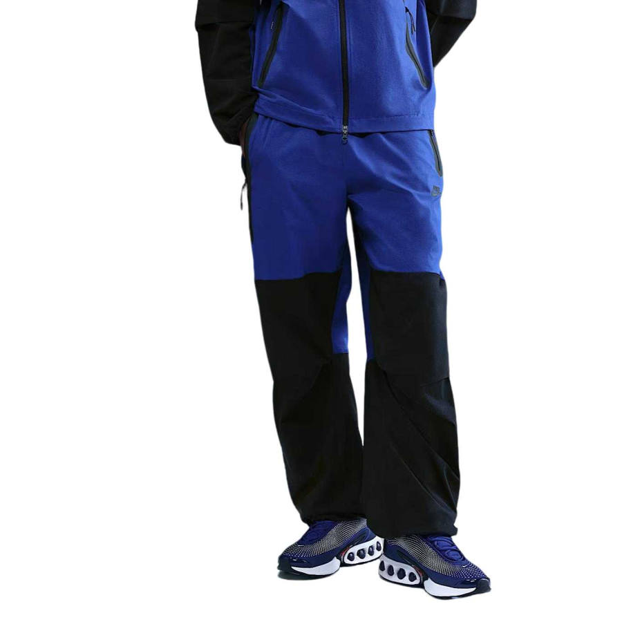 Nike Nike Knitted Sweatpants Men's Dark Royal Blue/Black Moderate Straight Fit Pants