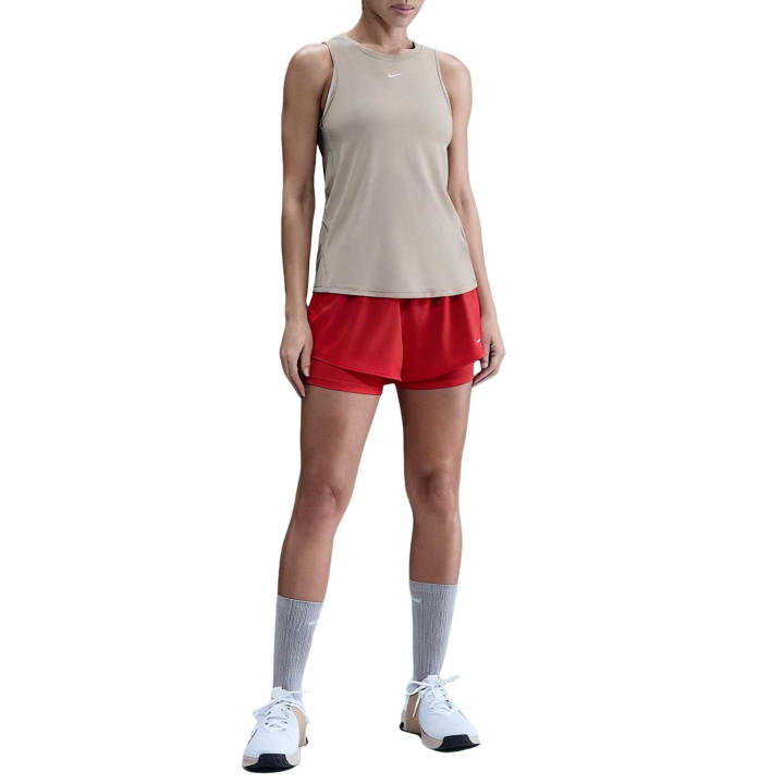 Nike Nike Sleeveless Sports Shirts Women's Preppy Gray/White