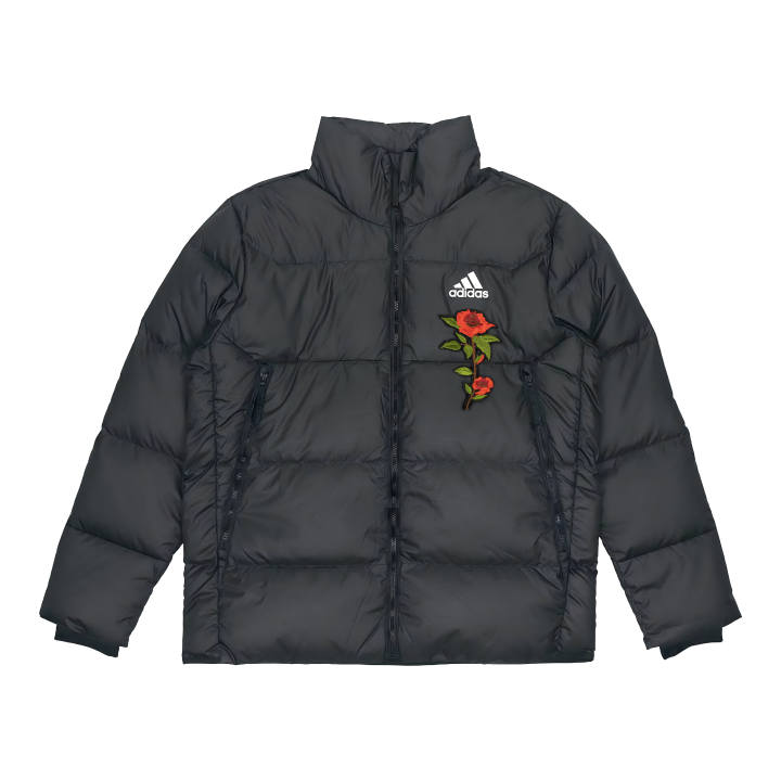 Adidas Adidas Down Jackets Unisex Black Stand Collar Moderate Other