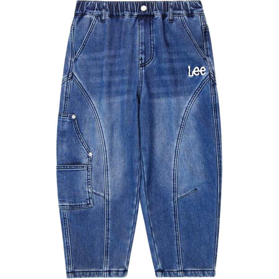 LEE KIDS Jeans Fleece Lined Thermal Fashion Vintage Workwear Kids'