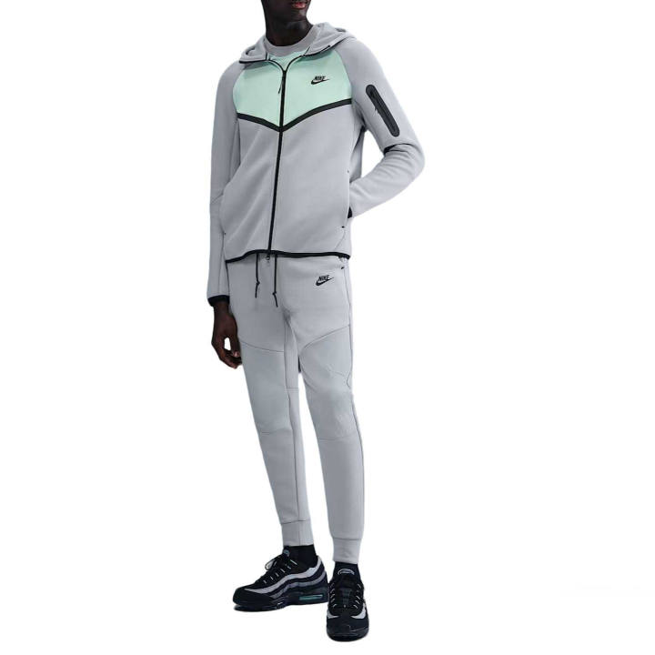 Nike Nike WINDRUNNER Jackets Men's Wolf Gray/Mint Foam/Black Hooded Moderate Other