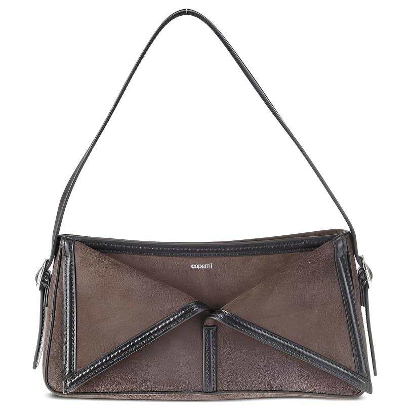 COPERNI Suede Calfskin Shoulder Bag Mini Women's Taupe