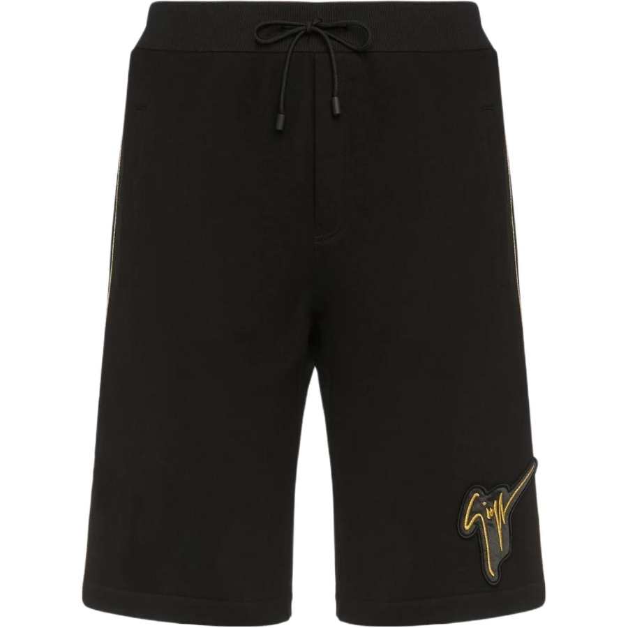 Giuseppe Zanotti Giuseppe Zanotti Logo Embroidered Drawstring Track Shorts