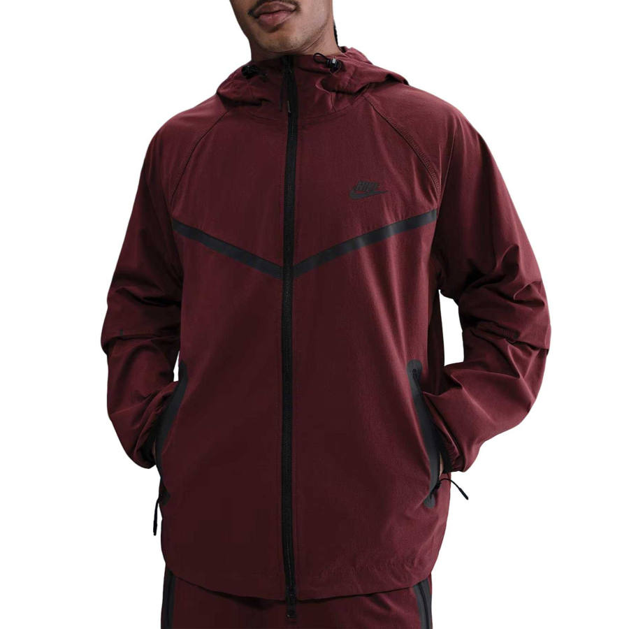 Nike Nike Jackets Men's Dark Team Red/Dark Team Red/Black Hooded Moderate Other