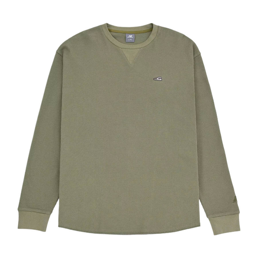 New Balance New Balance Shoe Patch Waffle Long Sleeve T Shirt Men's