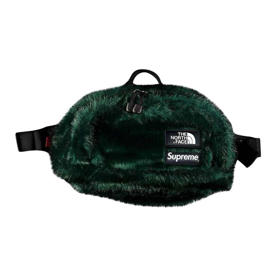 Supreme Supreme FW20 Week 16 The North Face Faux Fur Fanny Pack Unisex Green