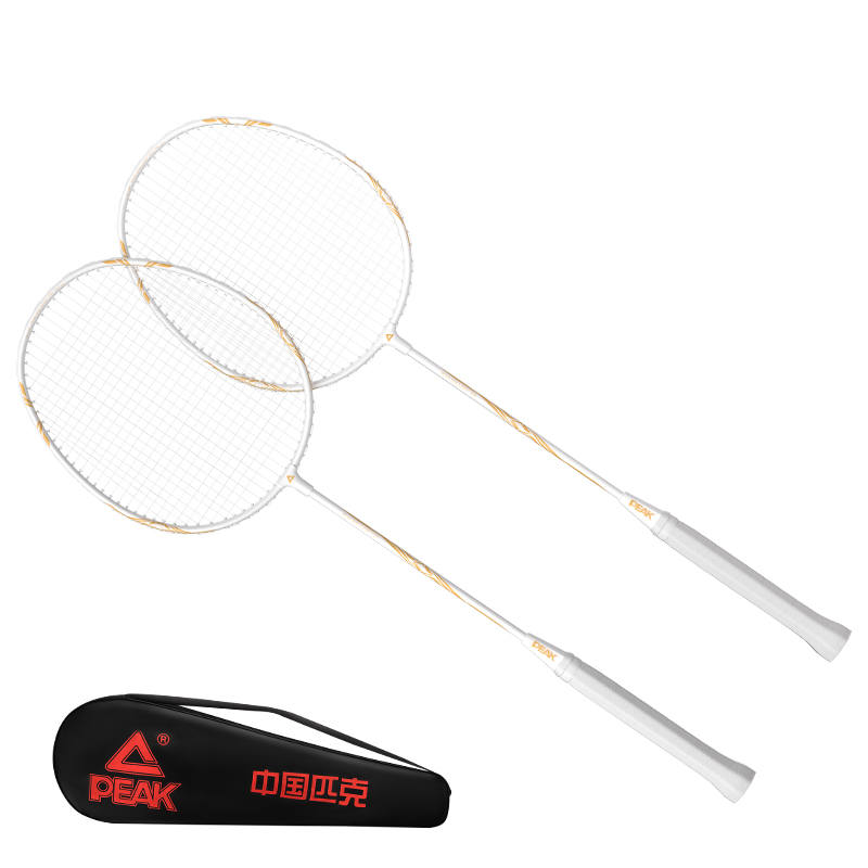 PEAK Iron Alloy Badminton Rackets Control Type All around Defense Entry level Unisex 3U/G5