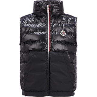 Moncler Kids Vests Stand Collar Moderate