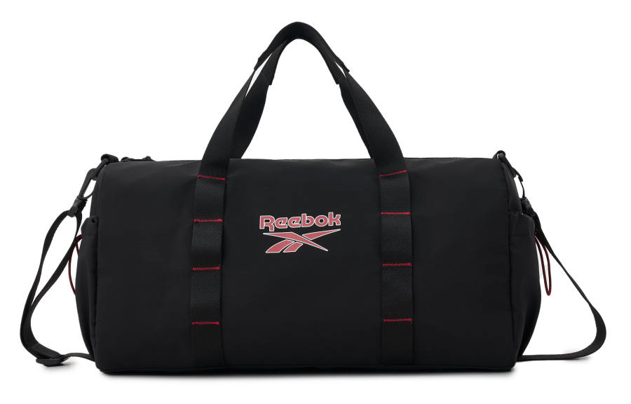 Reebok Fabric Gym Bag Unisex Black