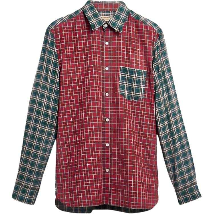 Burberry Shirt Men's Pink Green