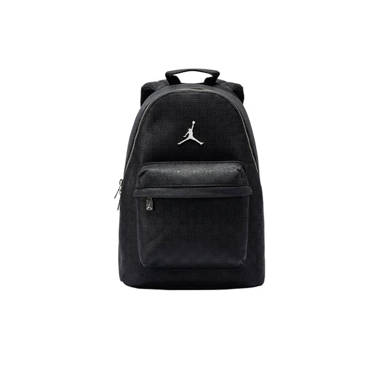 Jordan Jordan Synthetic Leather Backpack Regular Unisex Black