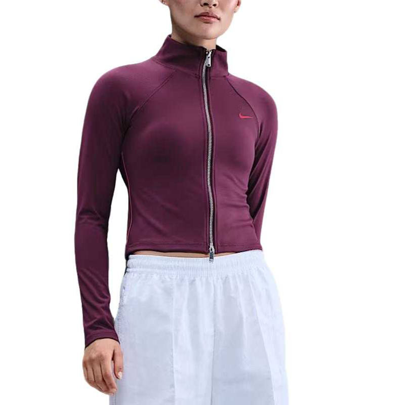 Nike Nike Sportswear Jackets Women's Bordeaux Red Turtleneck Moderate Other