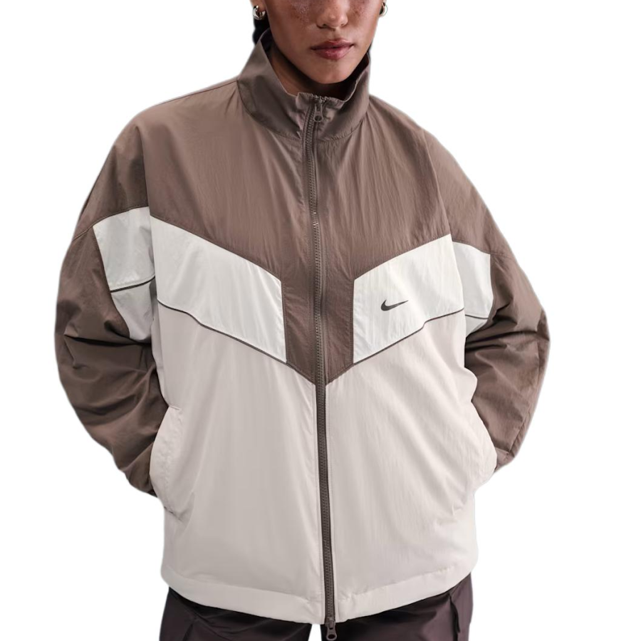 Nike Nike Sportswear Jackets Women's Mink Brown/Light Orewood Brown/Canvas Brown Turtleneck Moderate Other