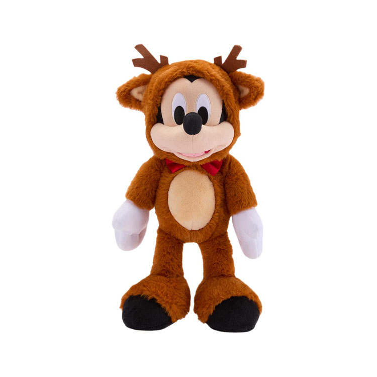 Disney x Disney Store Fun Christmas Collection Stitch Mickey Mouse Minnie Mouse Chip 'n Dale Dolls Plush Doll