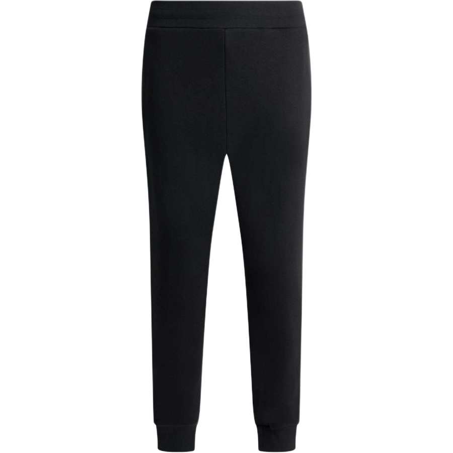 BALLY BALLY Knitted Sweatpants Men's Black Moderate Cuffed Pants
