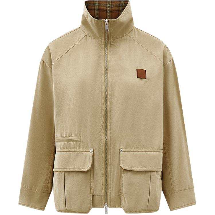 CAT CAT Cropped Coats Women's Lapel Moderate