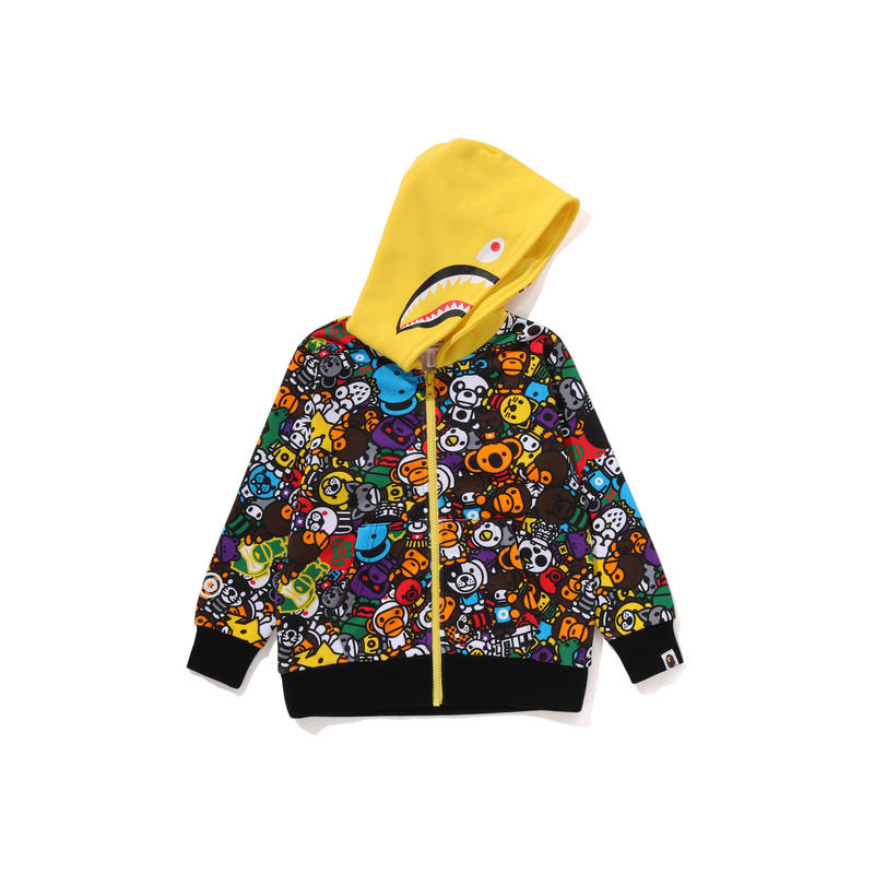A BATHING APE Sweatshirt FW25 Children Aged 3 7 Years Old