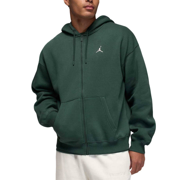 Jordan Jordan logo-detail zip-up hoodie
