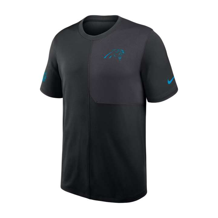 Nike Nike Carolina Panthers Sideline Coach Men's Nike Dri-FIT Nfl Top