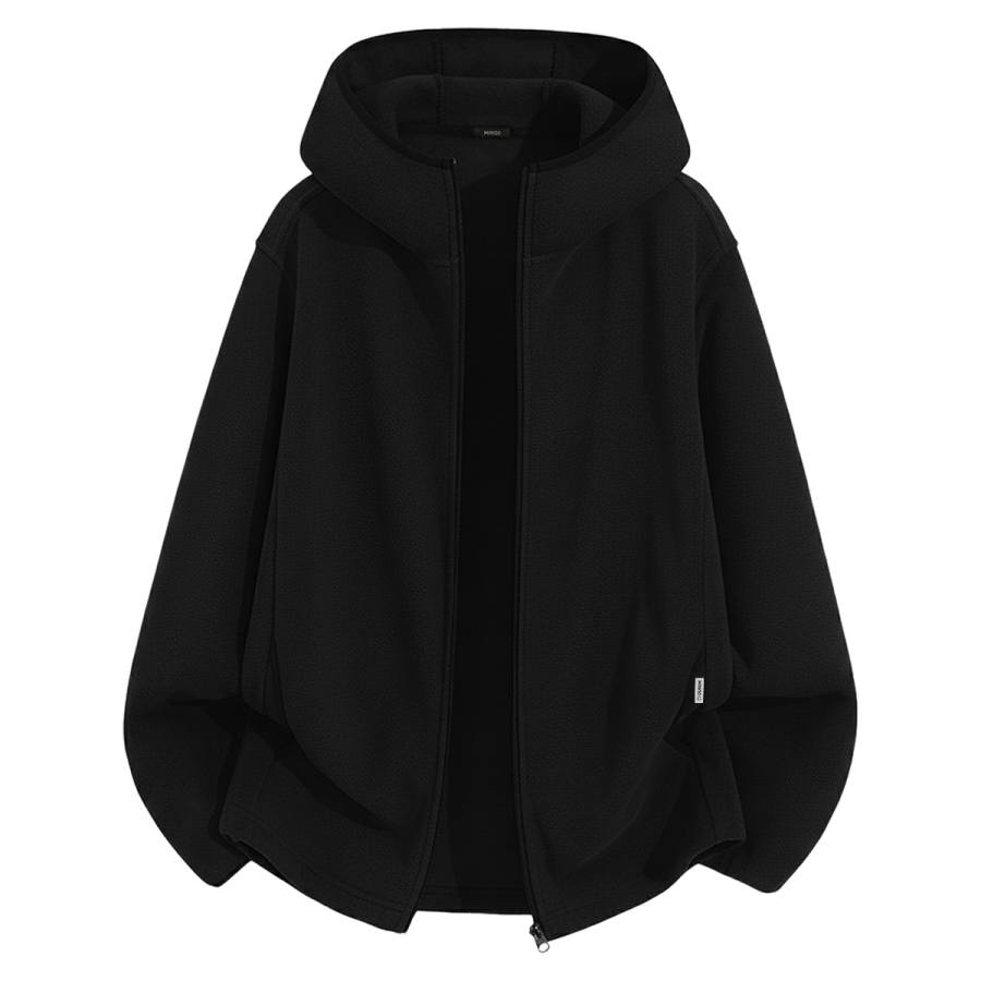 MINISO Sweatshirts Unisex Hooded Moderate Cardigan