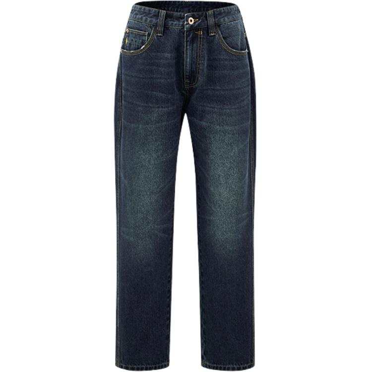CAT CAT Jeans Men's Blue Moderate Straight Fit Pants