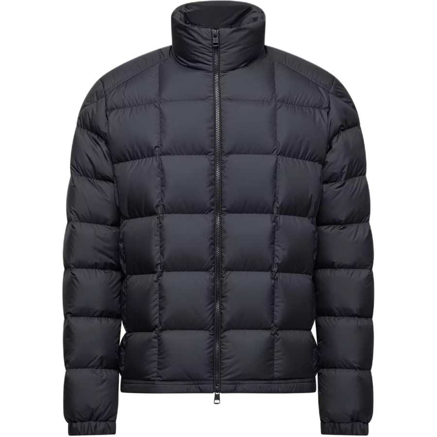 Moncler Moncler Eglise square-quilted hooded down jacket