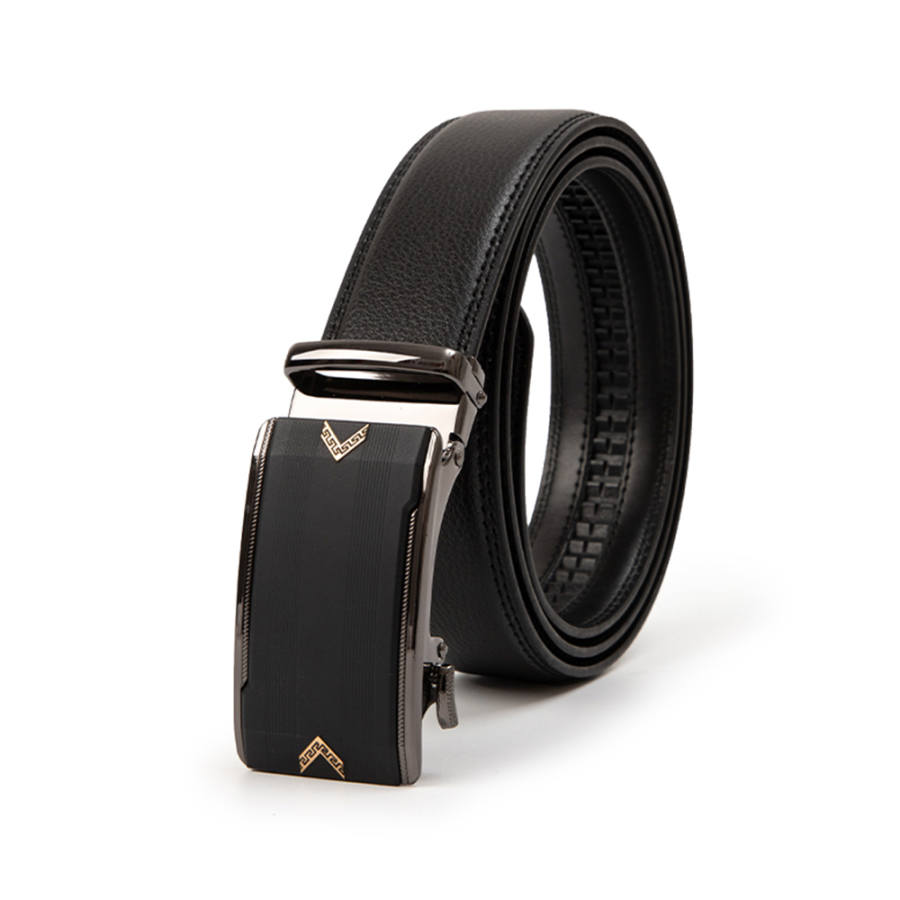 Hodo Hodo Alloy Cow Leather Belts Men's Strap Width 3.5cm