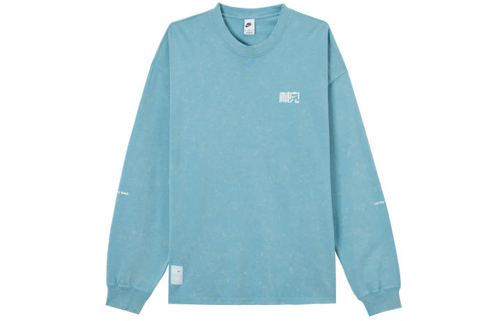 Nike Nike Sportswear T Shirt Men's Denim Blue Green